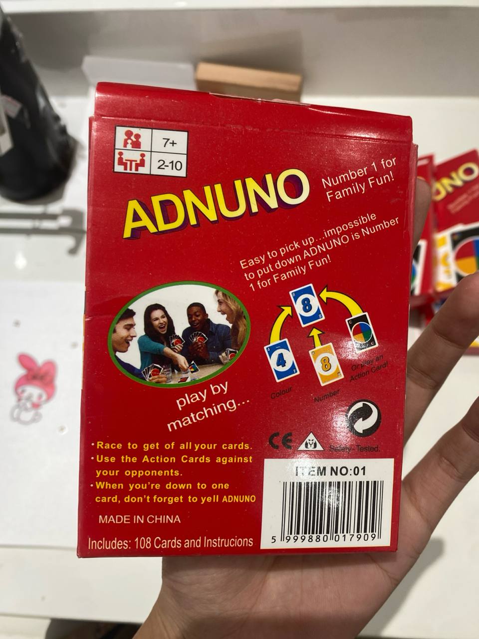 CG02 | Adnuno card game 1.5$