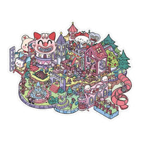 STPK63 | Sticker 1pack - childhood Fun World