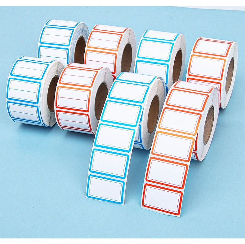 STPK07 | Sticker Note 1roll 1000pcs Self-Adhesive Labels