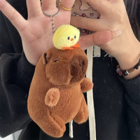 KC260 | Capybara Chicken Keychain