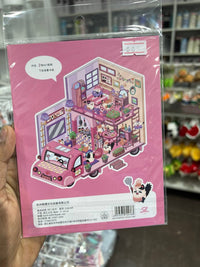 STPK105 | Decoration Sticker Pack - Pink Car RV