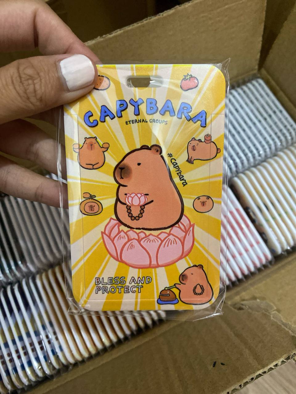 IDC17 | Capybara ID Card frame 1$