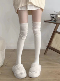 SO56B | Long White Sock 1pair