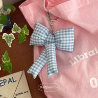 KCB87A | Blue Ribbon Keychain 1pcs 1.25$