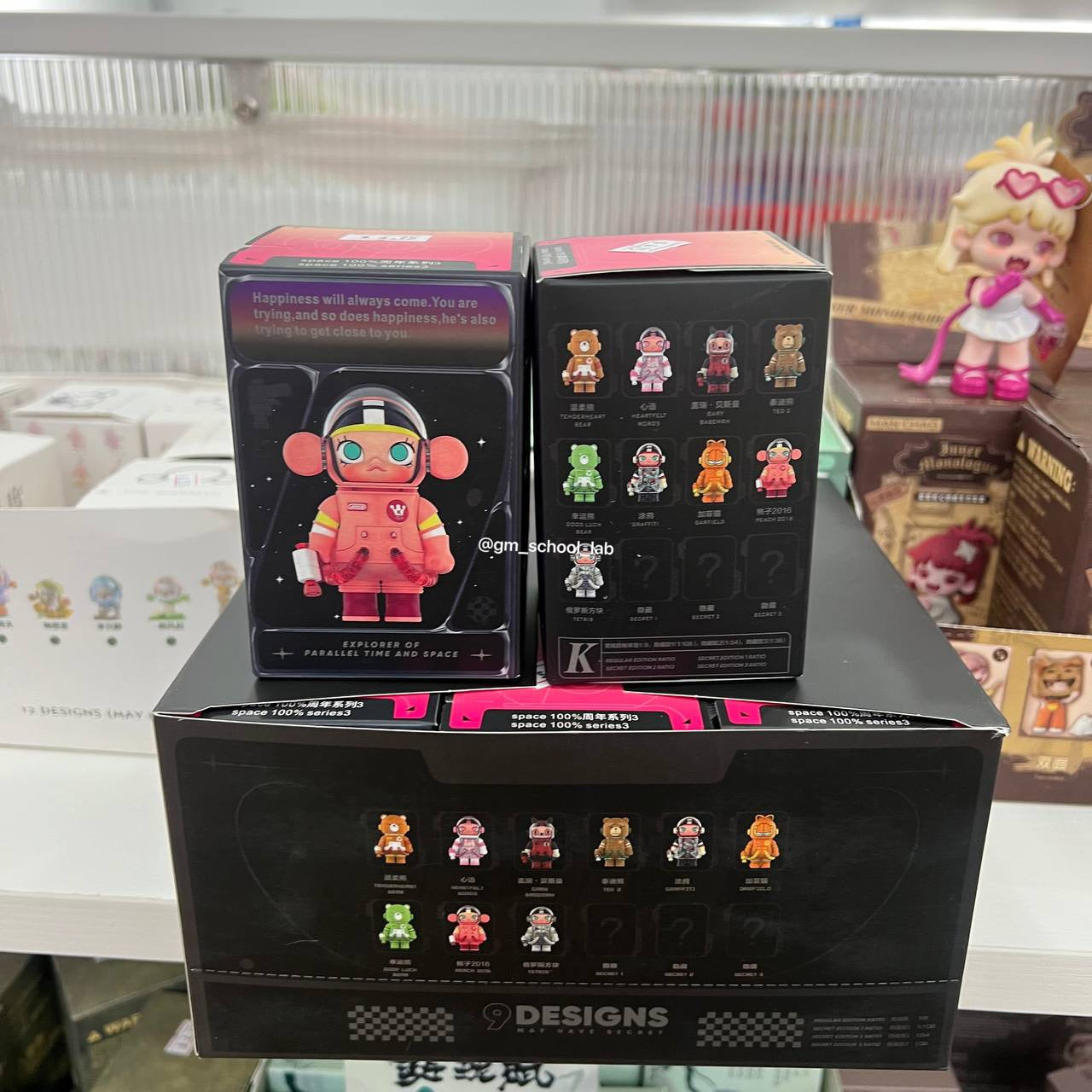 BDB19 | POPMART MEGA SPACE MOLLY Anniversary Series 3 blind box