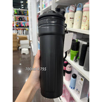 BOT118A | 700ml 304 Stainless Cup - black