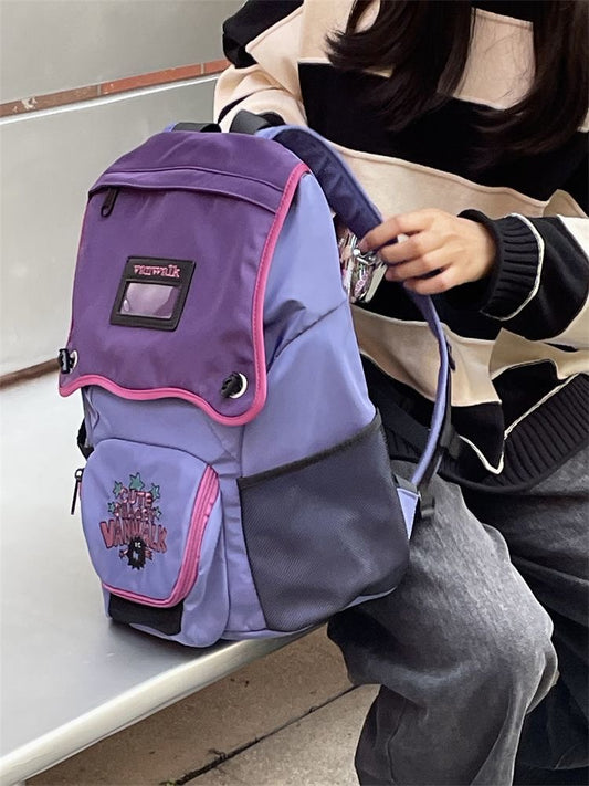 ZB123A | Backpack , bag (purple)