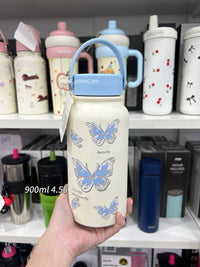 BOT78 | Butterfly Stainless Bottle 900ml