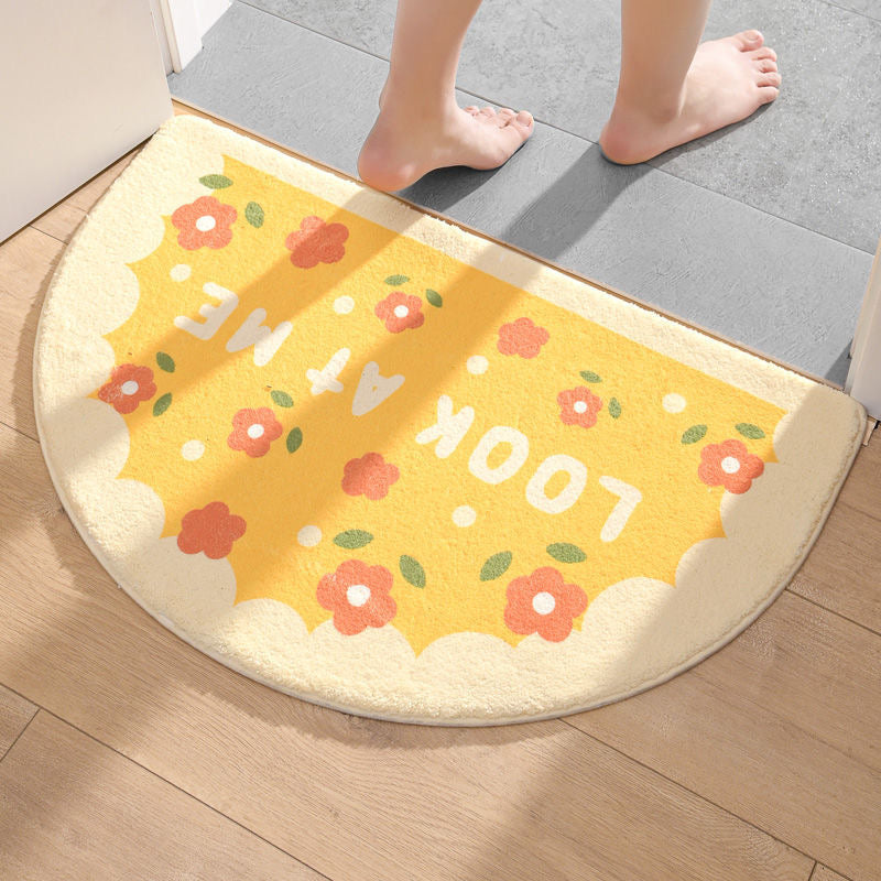 DCC01 | Flower Orange Sweet Home Mat