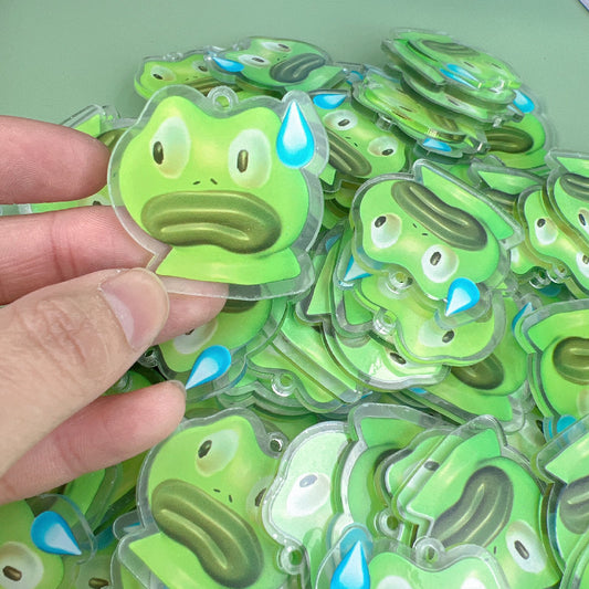 ( New Arrival ) KCB17 | Frog Acrylic keychain