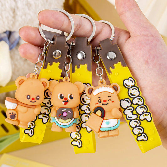 KCB19 | Butter Bear Acrylic keychain