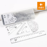 RUL22 | Ruler 1set 4in1 20cm