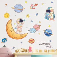 STKW50 | 1.25$ Astronauts Wall Sticker 40x60cm