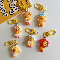 KCB96 | 6pcs Ugly Duck Keychain