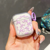 CAIP183 | Airpod pro2 case - purple ribbon 1$