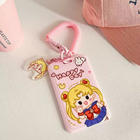 IDC180 | ID Card Frame - pink sailor moon 1set1.25$