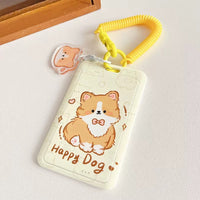 IDC172 | ID Card Frame - yellow dog 1set1.25$
