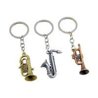 KCB45 | 3pcs Music Instrument Keychain 3pcs 1.2$