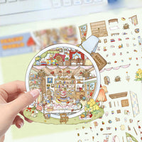 STPK83 | Decoration Sticker Pack - Rabbit Shop
