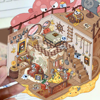 STPK80 | Decoration Sticker Pack - Boat House