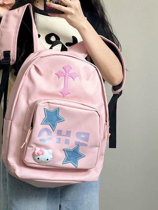 ZB108 | Bag , Backpack pink kitty