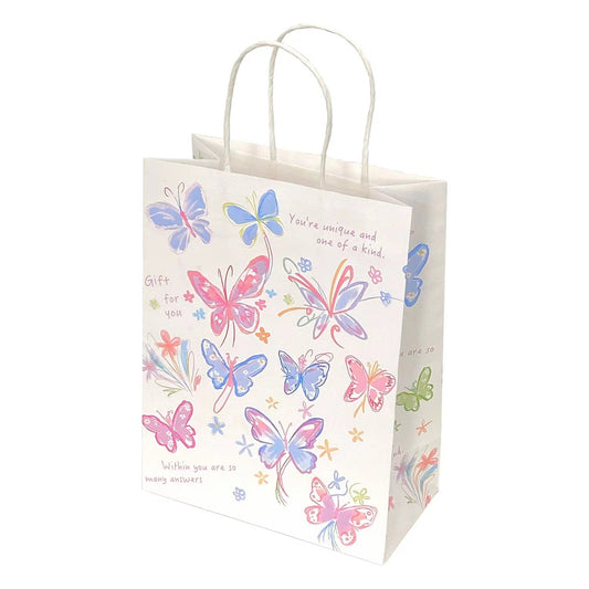 LGFT33A | Butterfly Paper Bag / Gift Bag 12.5x14.5x7.5cm