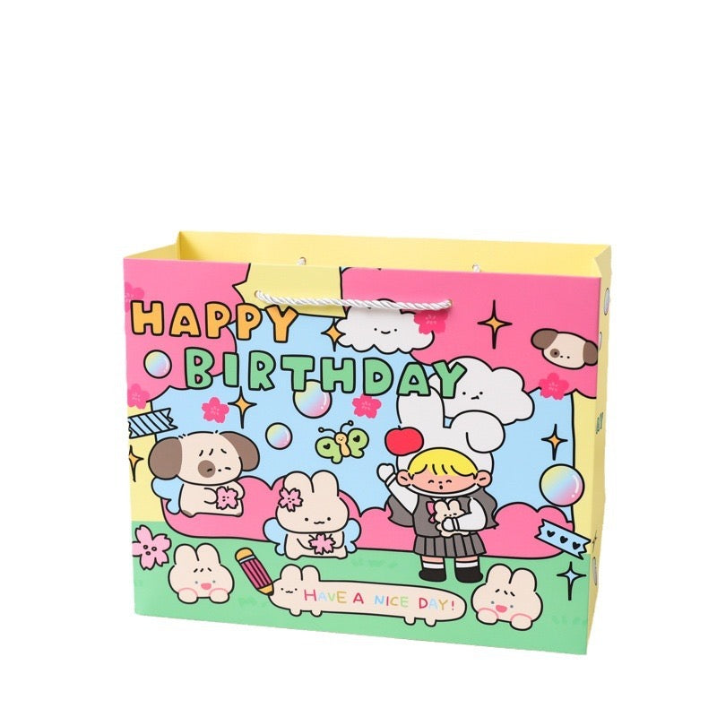 GFT57 | HBD Pink Paper Bag / Gift Bag