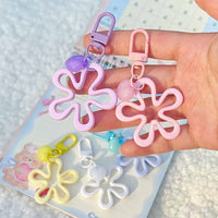 KCB23 | 5pcs Flower Keychain