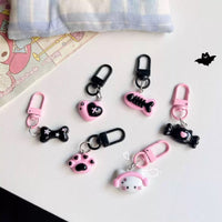 KCB98 | 6pcs Y2K Kitty Keychain