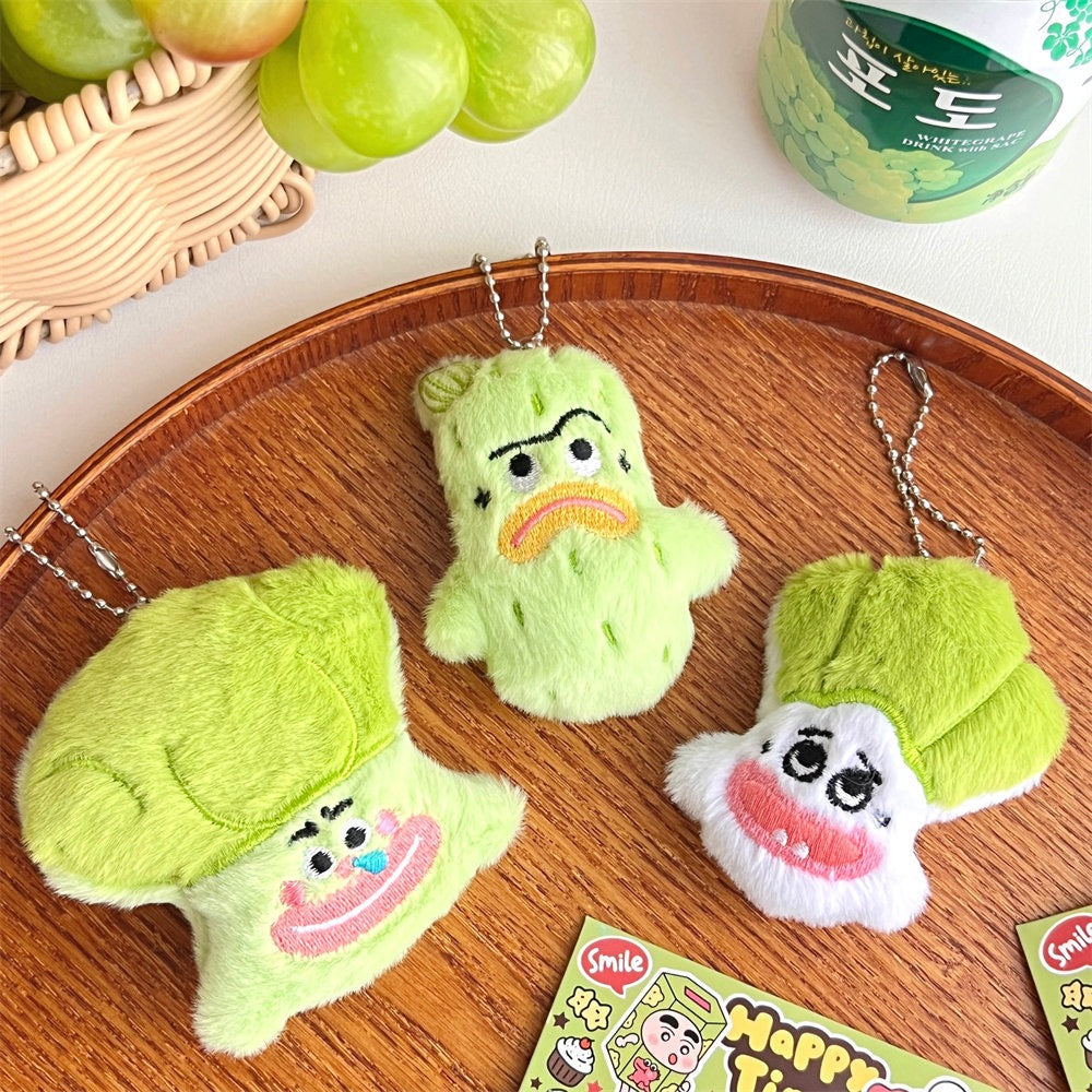 KC108 | Green Vegetables keychain