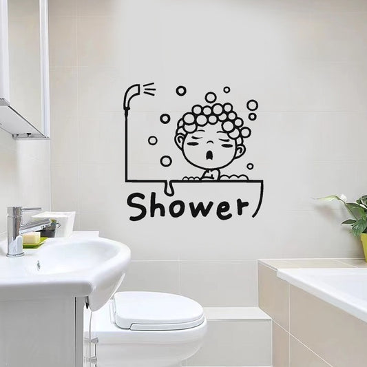 STKW05 | Shower Sticker 35x35cm