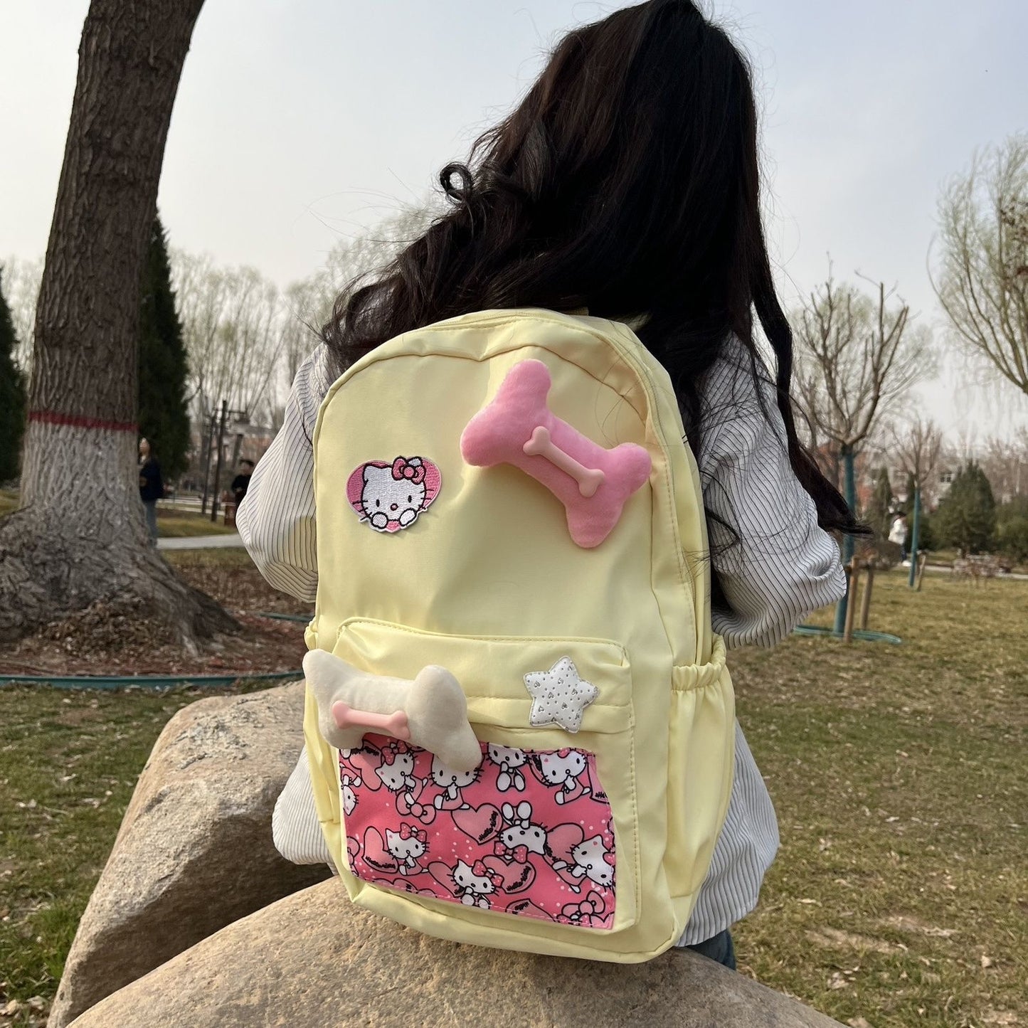 ZB141 | Bag kitty 7.5$ , backpack yellow