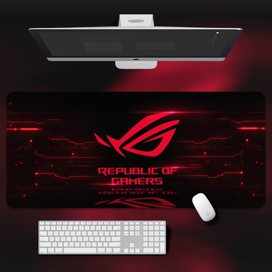 MPD20 | ROG Red Long Mouse Pad