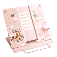 (New arrival) CRB08 | Capybara Metal Book Clip Board