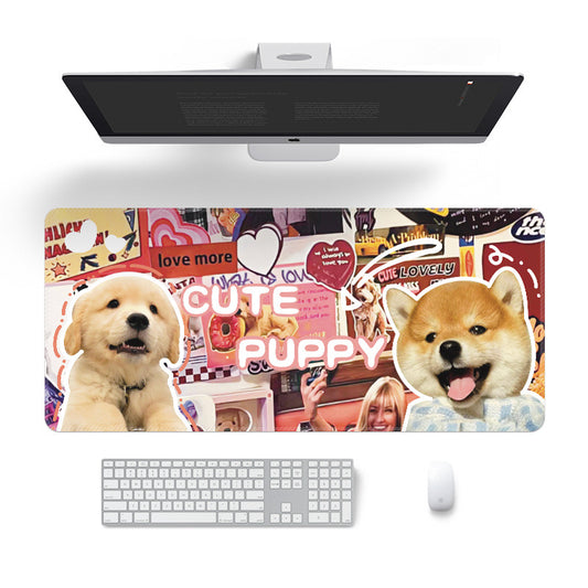 MPD16 | Cute Dog Long Mouse Pad