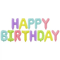 GFT239 | Rainbow Happy Birthday Balloon 1.25$